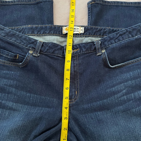 Carhartt original fit straight leg jean size 16R:L31 - Picture 11 of 12